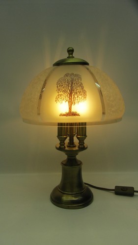Sische table lamp brass - table,