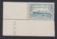 (FR1) Timbre n°300 coin daté