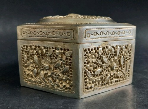 Ancienne boite argent - ancienne,