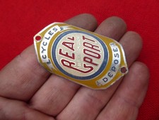 Ancienne Plaque  de Vélo