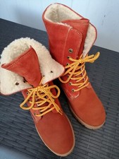   TAMARIS Bottines  FEMME Fourrée daim  Marron et oronge 37/38/39/40/41 Neuves