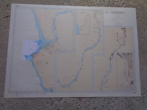 Carte marine shom - marine, cours