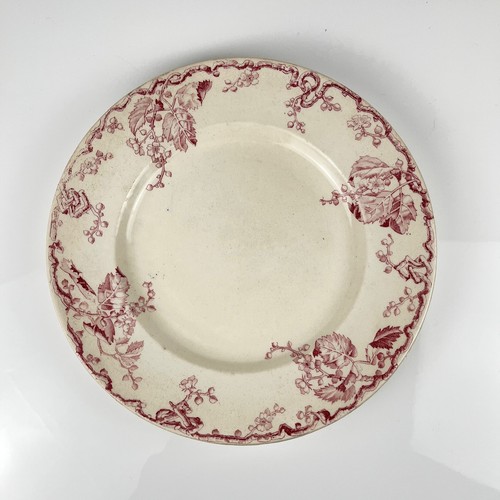 Lunéville plat rond terre - kg,