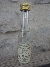 Mignonnette bouteille Marc d'alsace Gewurztraminer 3 cl non ouverte pleine
