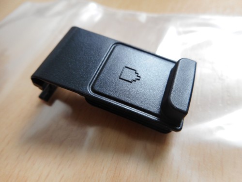 Original modem port cover - modem,