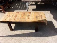 table basse ceramique style