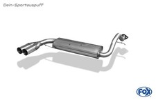 FOX Inox Échappement Sport