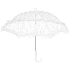  Parapluie en dentelle, Parasol de mariée, décoration, parapluie en dentelle,