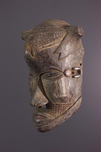 Masque kuba african art - masque,