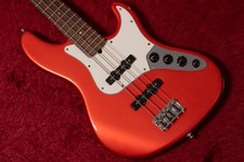 [occasion] Fender / American Deluxe Jazz Bass 4st Chrome Red 2002 4.045kg