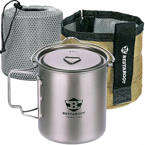 Bestargot tasse titane - tasse, camping