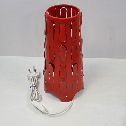 Ikea kajuta red metal table - ikea,