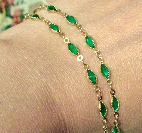 Plaqué poinçon bracelet - plaqué, or-poinçon-bracelet