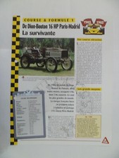 Carte fiche auto dion - carte,