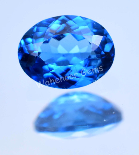 Naturel bleu zircon - naturel, ct