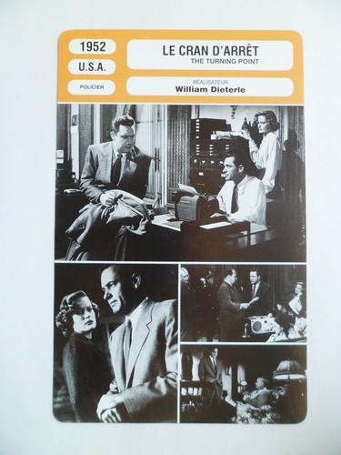 Carte fiche cinema 1952 - cinema,