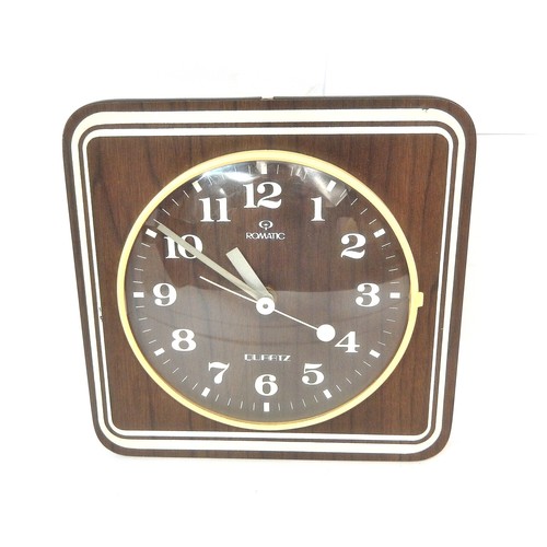 Pendule horloge murale formica - pendule,