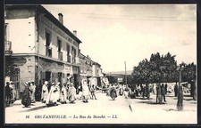 CPA Orléansville, La Rue du
