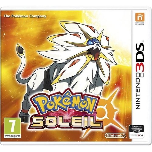 Jeu 3ds pokemon soleil - jeu,
