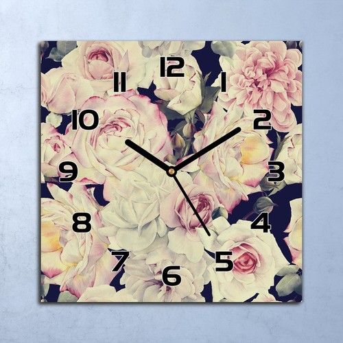 Horloge murale design verre - en,