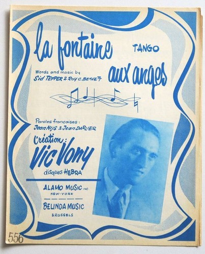 Partition vintage sheet music