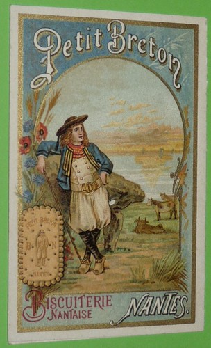 Calendrier chromo 1900 - calendrier,
