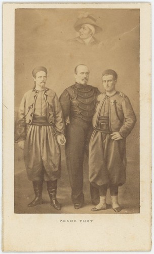 Cdv militaire circa 1865 - militaire, 1865.