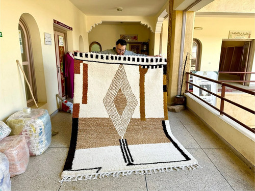 Tapis laine berbère - tapis,