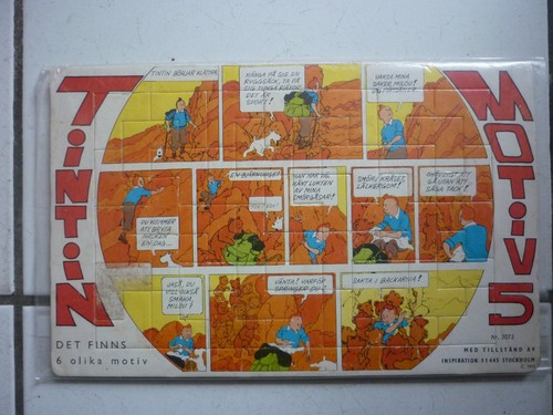 Tintin puzzles motiv 1 - tintin,