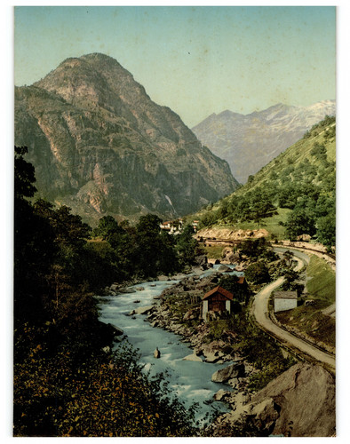Italia vallata del - del, ticino