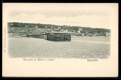 Cpa trouville vue prise du - cpa,