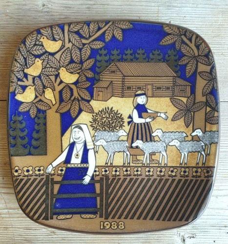 Arabia finland assiette noël - finland,