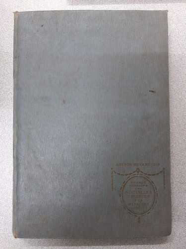 Agenda buvard 1913 grands - agenda,