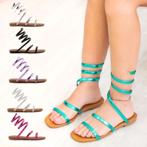 Sandales femmes tuiles - sandales, plates