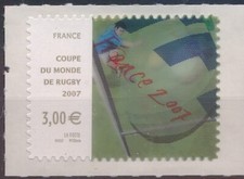 Timbre France Adhesif  128 Rugby 3€