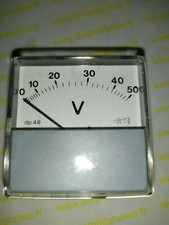 galvanomètre de panneau 50