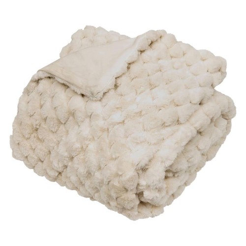Plaid imitation fourrure - xl,