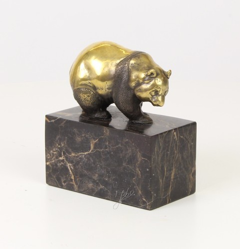 Sculpture panda art déco - sculpture,