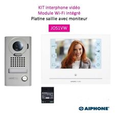 Kit portier Vidéo AIPHONE  JOS1VW Platine saillie écran 7" module WiFi intégré A
