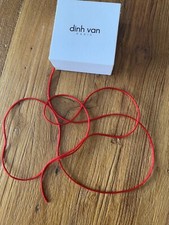 Bracelet Dinh Van Cordon Rouge  Collier Menotte Or Argent R8 R10 R12 R15 R20