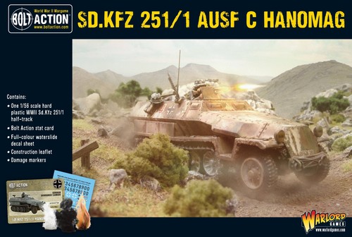 Kfz 251 hanomag - 251, (plastic)