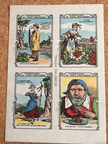 Planche devinettes - de, 4