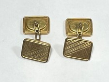 Paire Boutons de Manchette en Plaqué OR Murat (50)