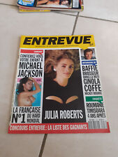 Magazine Entrevue 18 julia roberts mickael jackson tabatha cash