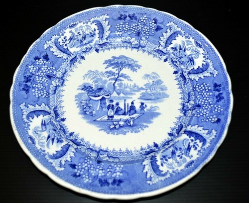 Belle ancienne assiette - ancienne,