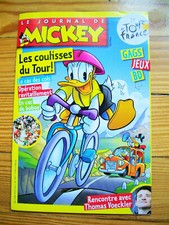 Journal de Mickey Tour de France 2018 NEUF vélo goodies caravane collection vélo