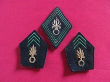 LOT INSIGNES LOSANGES DE BRAS LEGION ETRANGERE INDOCHINE ALGERIE