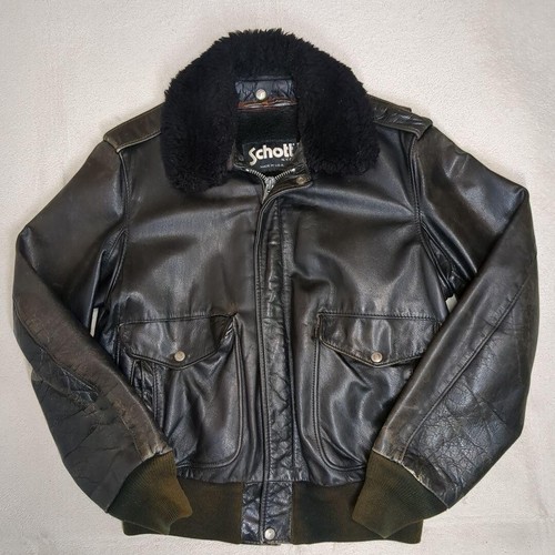 Schott 184sm leather - 184sm,
