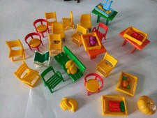 playmobil lot Chaises Bancs