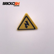 Lego 892pb020 road sign - sign, 2x2